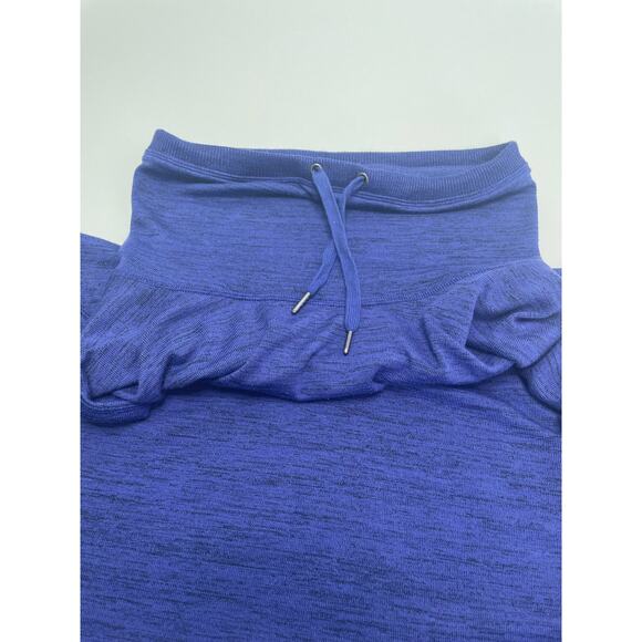 Gerry Long Sleeve Funnel Neck Sweatshirt Pullover Heather Purple Gorp Womens XL - Picture 8 of 11